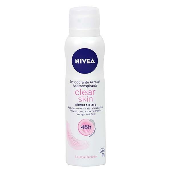 Nivea Desodorante Clear Skin 48H - Aerosol 150ml