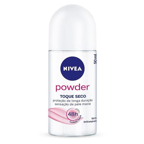Nivea Desodorante Rollon Feminino Powder Comfort 50ml**