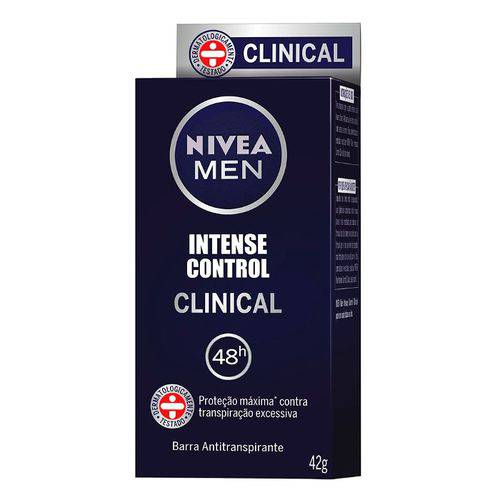 Nivea Men Desodorante Clinical Intense Control Masc - 42g