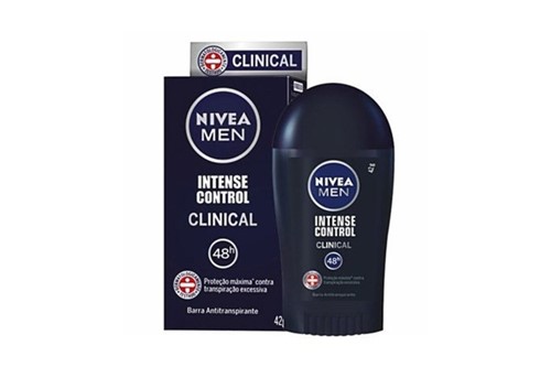 Nivea Men Desodorante Clinical Intense Control Masc 42g