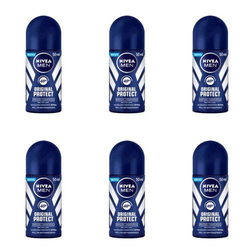 Nivea Original Protect Desodorante Rollon 50ml (kit C/06)