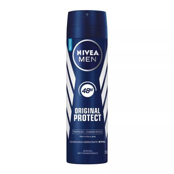 Nívea Original Protect For Men Desodorante Aerosol 150ml - Nivea