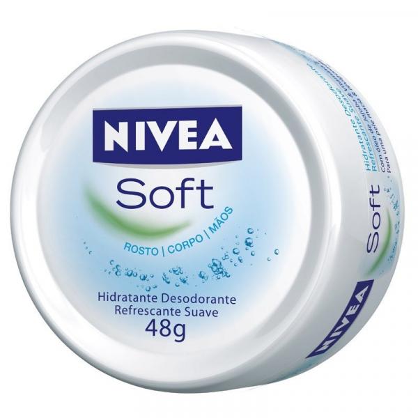 Creme Hidratante Nivea Soft 49g - Todos Tipos de Pele - Nívea