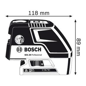 Nível Laser Combinado Gcl 25 - 0601.066.B00-000 - Bosch - Nível Laser Combinado Gcl 25 - 0601.066.B00-000 - Bosch