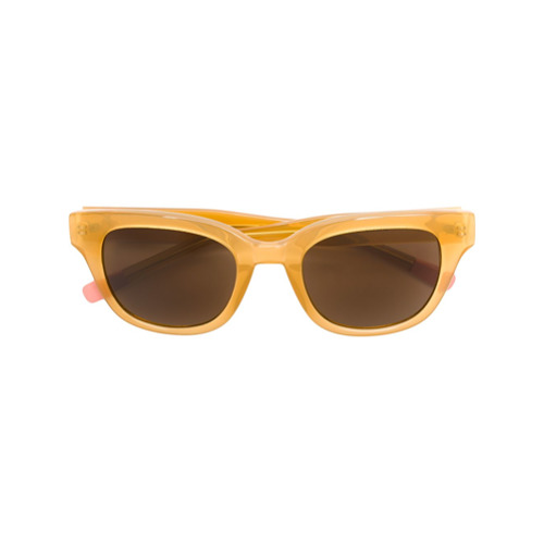 Nk Óculos de Sol Transparente - Amarelo