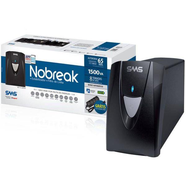 No Break SMS UPS Net 4+ Expert - 1500 VA, Entrada: Bivolt/Saída: 115V