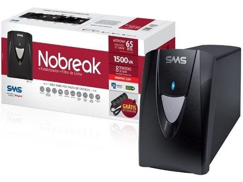 Nobreak Interactive Sms 27299 Net4+ 1500Va Entrada 220V e Sa
