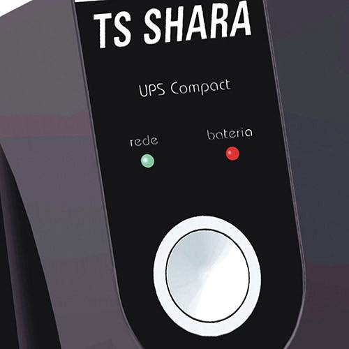 Tudo sobre 'Nobreak UPS Compact 600 115V - TS Shara - Preto'