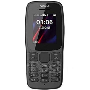 Nokia 106 Lanterninha 2 Chips Preto