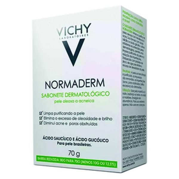 Normaderm Sabonete Facial 70 Gramas - Vichy