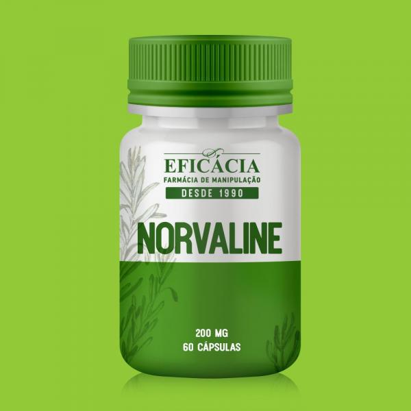 Norvaline 200 Mg - 60 Cápsulas - Farmácia Eficácia