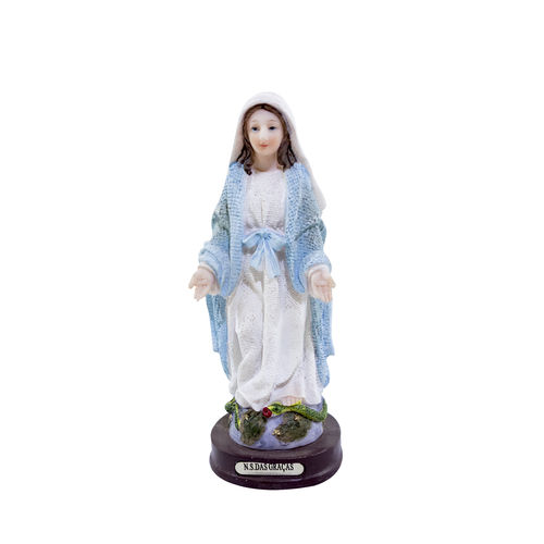 Nossa Senhora das Graças 14cm - Enfeite Resina