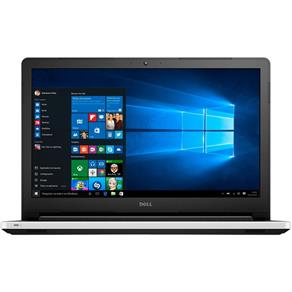 Notebook 15.6pol Dell Inspiron I15-5558-BB10 (Core I3-5005U, 4GB DDR3, HD 1TB, Bluetooth, Windows 10) - Branco