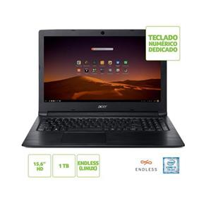 Notebook Acer A315-53-343y I3-7020u 4gb 1tb 15,6" Linux Endless os