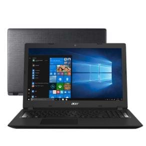 Notebook Acer A315-53-34Y4 Aspire 3 Core I3-8130U 4GB 1TB 15,6'' Win10 Home Preto