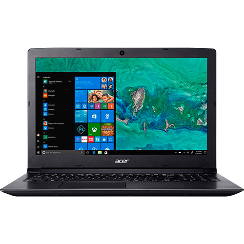 Tudo sobre 'Notebook Acer A315-53-C6CS 8 Intel Core I5 4GB 1TB LED HD 15.6" Windows 10 - Preto'