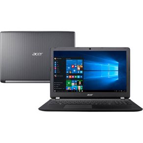 Notebook Acer A515-51-51UX Core I5 7200U 8GB 1TB 15,6" W10 Cinza/Preto