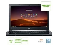 Notebook Acer A515-51-52M7 I5-7200U 4Gb 1Tb 15,6" Linux Endless os - N...