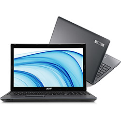Notebook Acer AS5733-6637 com Intel Core I3 4GB 500GB LED 15,6" Linux