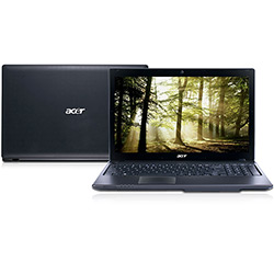 Notebook Acer AS5733-6891 com Intel Core I5 2GB 500GB LED 15,6'' Linux