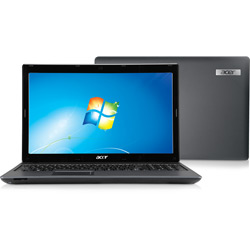 Notebook Acer AS5733-6898 com Intel Core I5 4GB 500GB LED 15,6" Windows 7 Home Basic