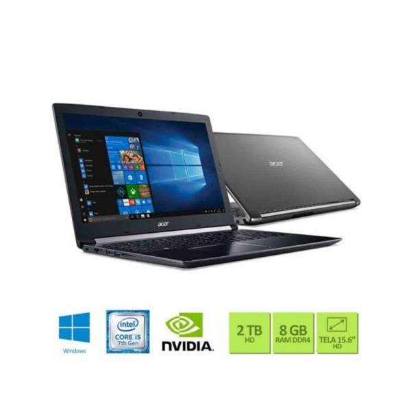 Notebook Acer Aspire 5 A515-51G-50W8 Intel Core I5 8GB RAM 2TB HD GeForce 940MX 2 GB 15.6" HD Win10