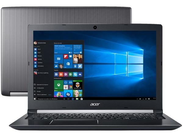 Tudo sobre 'Notebook Acer Aspire 5 A515-51G-72DB Core I7 8GB - 1TB 15,6” Full HD Placa de Vídeo 2GB Windows 10'