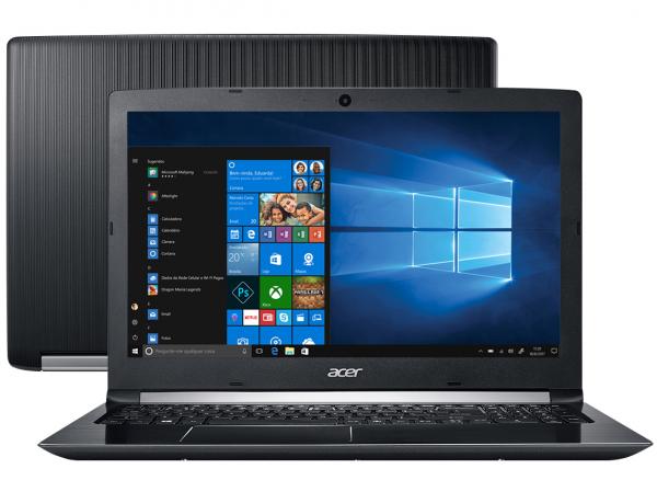 Tudo sobre 'Notebook Acer Aspire 5 A515-51G-C97B Intel Core I5 - 8GB 1TB 15,6” Placa de Vídeo 2GB Windows 10'