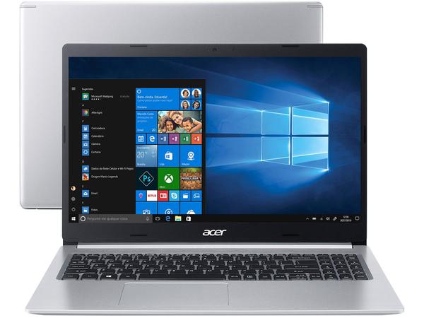 Notebook Acer Aspire 5 A515-54-59X2 Intel Core I5 - 8GB 512GB SSD 15,6” Windows 10