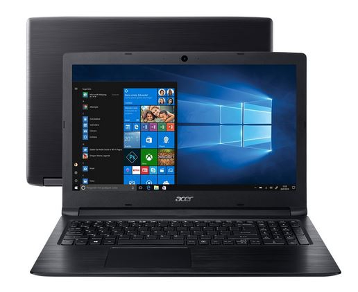 Notebook Acer Aspire 3 A315-53-52ZZ Intel Core I5 - 8GB 1TB 15,6” Windows 10