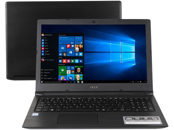 Notebook Acer Aspire A315-53-52ZZ Intel Core I5 - 8GB 1TB 15,6” Windows 10