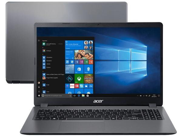 Notebook Acer Aspire 3 A315-56-3090 Intel Core I3 - 8GB 256GB SSD 15,6” Windows 10