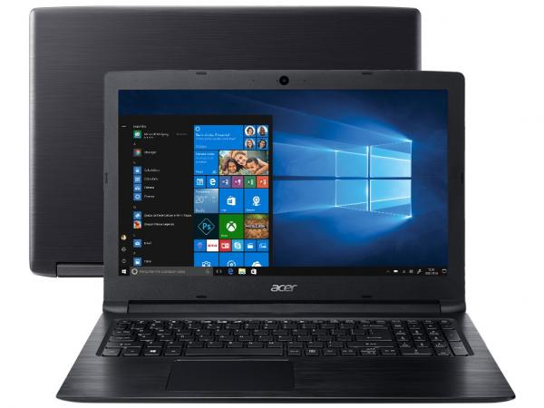 Notebook Acer Aspire 3 A315-33-C39F Dual Core - 4GB 500GB 15,6” Windows 10