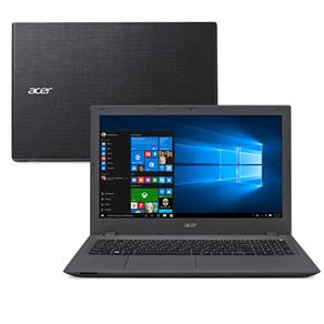 Notebook Acer Aspire E5-573-541L com Intel® Core™ I5-5200U, 4GB, 1TB, Gravador de DVD, Leitor de Cartões, HDMI, Bluetooth, LED 15.6" e Windows 10