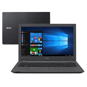 Notebook Acer Aspire E5-573-54ZV com Intel® Core™ I5-5200U, 8GB, 1TB, Gravador de DVD, Leitor de Cartões, HDMI, Bluetooth, LED 15.6" e Windows 10
