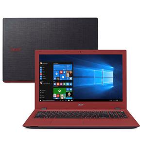 Notebook Acer Aspire E5-574-307M com Intel® Core™ I3-6100U, 4GB, 1TB, Gravador de DVD, Leitor de Cartões, HDMI, Bluetooth, LED 15.6" e Windows 10