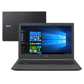 Notebook Acer Aspire E5-573G-74Q5 com Intel® Core™ I7-5500U, 8GB, 1TB, Gravador de DVD, HDMI, Placa Gráfica de 2GB, Bluetooth, LED 15.6" e Windows 10