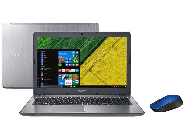 Notebook Acer Aspire F5 Intel Core I5 7ª Geração - 8GB 1TB LED 15,6” Windows 10 + Mouse Sem Fio