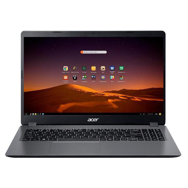 Notebook Acer Aspire 3 Intel Core I3-1035G1 4GB SSD 256GB Endless OS 15.6" - A315-56-569F