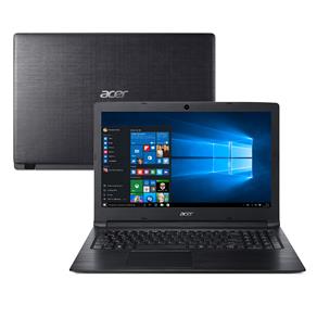 Notebook Acer Core I5-7200U 8GB 1TB Tela 15.6" Windows 10 Aspire 3 A315-53-52ZZ