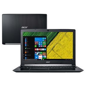 Notebook Acer Core I5-7200U 8GB 1TB Tela 15.6” Windows 10 Aspire A515-51-56K6