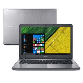 Notebook Acer Core I5-7200U 8GB 1TB Tela 15.6” Windows 10 Aspire F5-573-51LJ