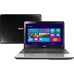 Notebook Acer E1-471-6811 com Intel Core I3 4GB 500GB LED 14" Windows 8