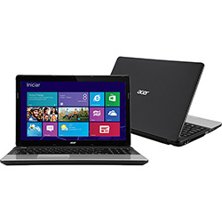 Notebook Acer E1-571-6611 com Intel Core I5 6GB 500GB LED 15,6" Windows 8