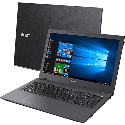 Notebook Acer E5-573-707B Intel Core I7 8GB 1TB LED 15,6" Windows 10 - Grafite
