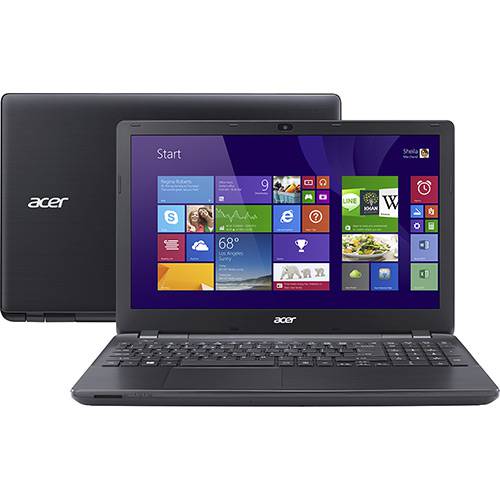 Notebook Acer E5-571-52ZK Intel Core I5 4GB 500GB Tela LED 15.6" Windows 8.1 - Preto