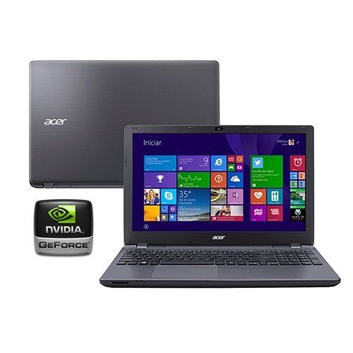 Notebook Acer E5-571g-57mj - 15.6" Intel Core I5, 4gb, HD 1tb - Placa de Vídeo 2gb