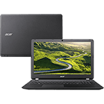 Notebook Acer ES1-572-36XW Intel Core I3 4GB 1TB Tela LED 15,6" Windows 10 - Preto