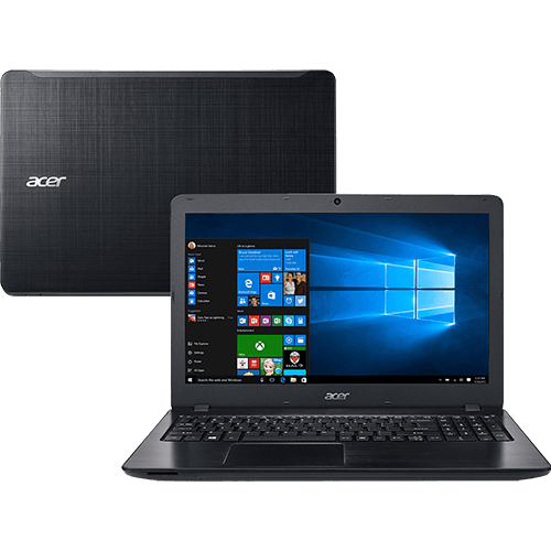 Tamanhos, Medidas e Dimensões do produto Notebook Acer F5-573-521B Intel Core I5 8GB 1TB Tela 15.6" Windows 10 - Preto