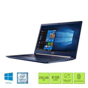 Notebook Acer Swift 5 SF514-52T-553U Intel Core I5 8GB 256GB SSD 14" Windows 10
